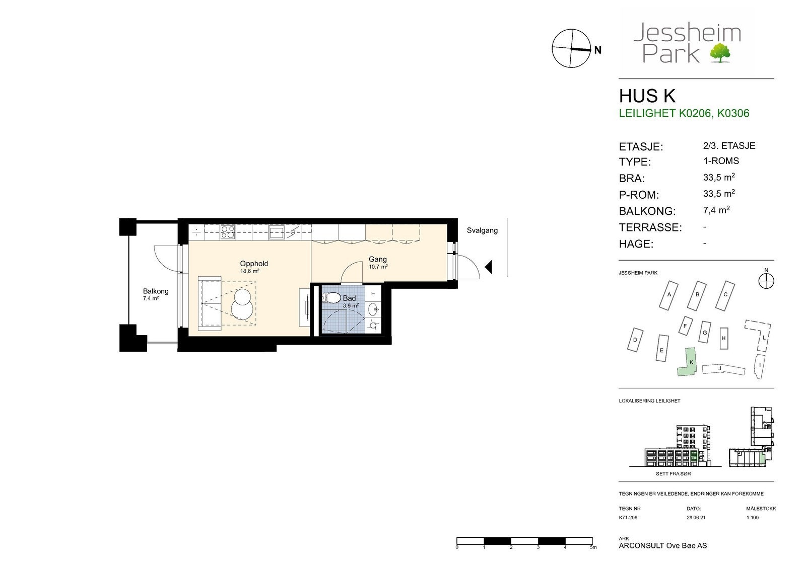 planskisse Galleribilde