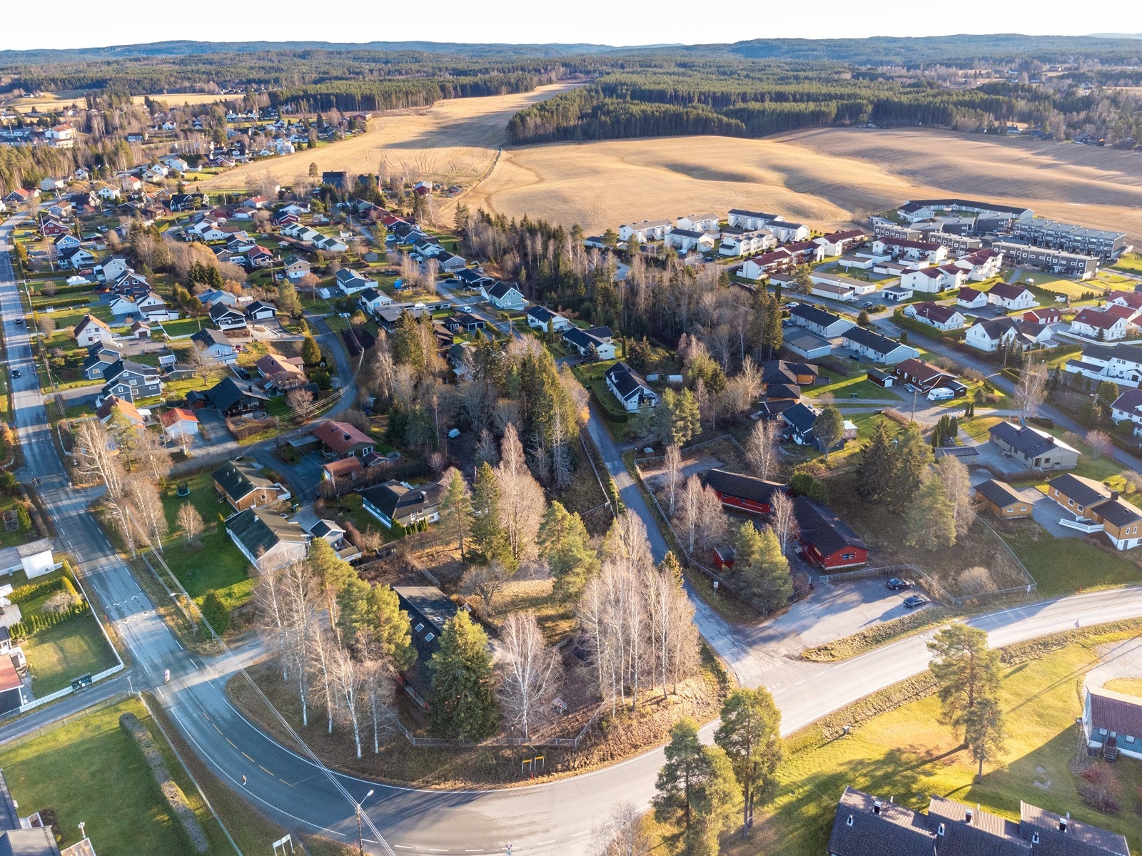 Tomten byr på gode muligheter for utvikling. Galleribilde