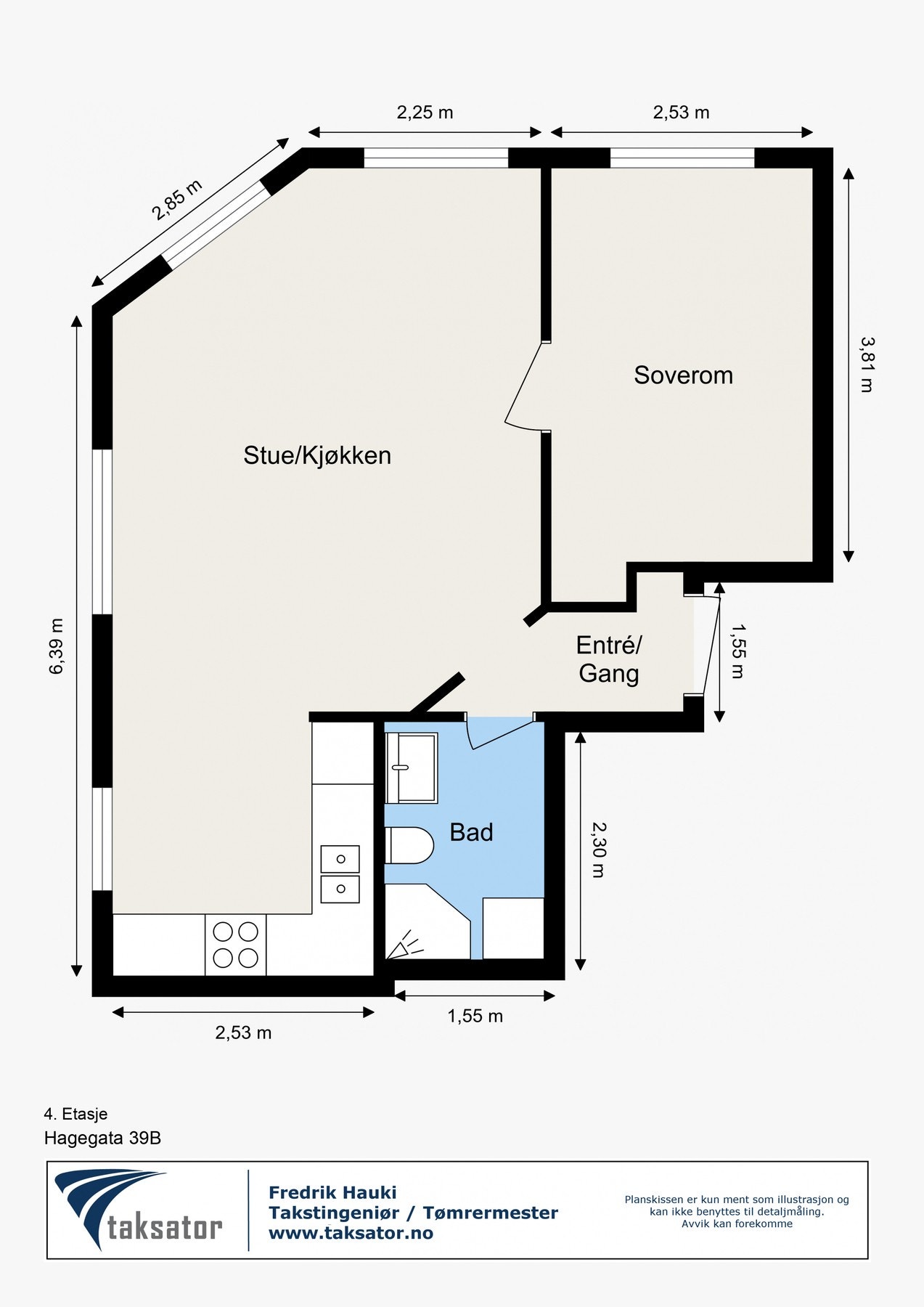 Planløsning. Galleribilde