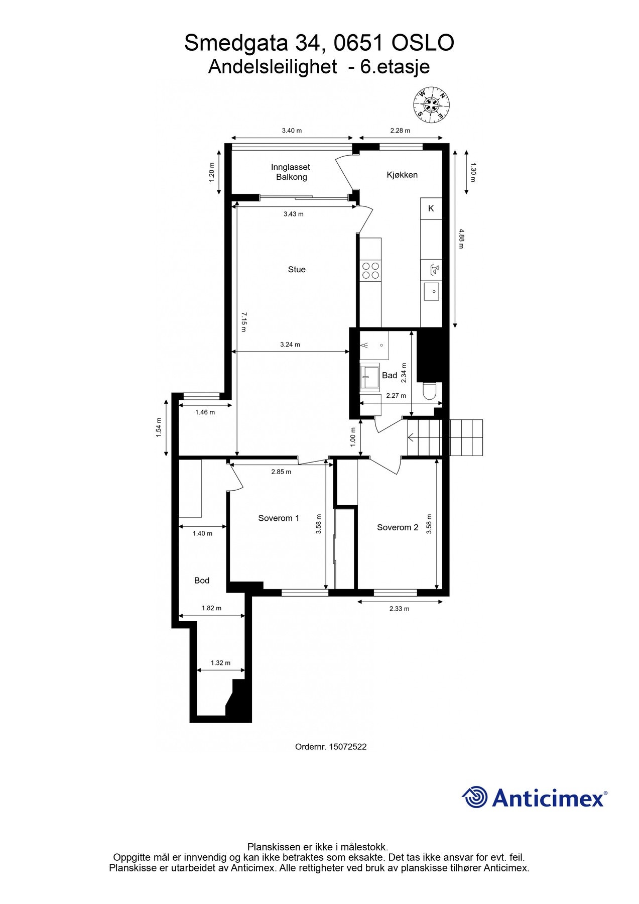 Plantegning. Galleribilde