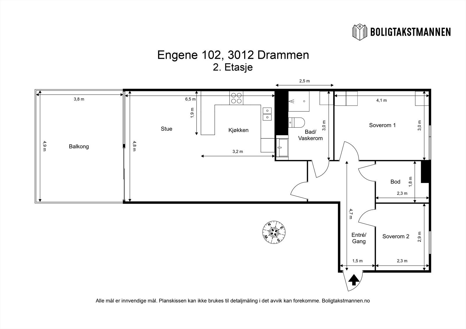 Plantegning. Galleribilde