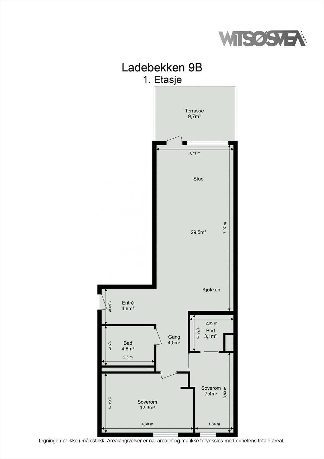 Plantegning. Galleribilde