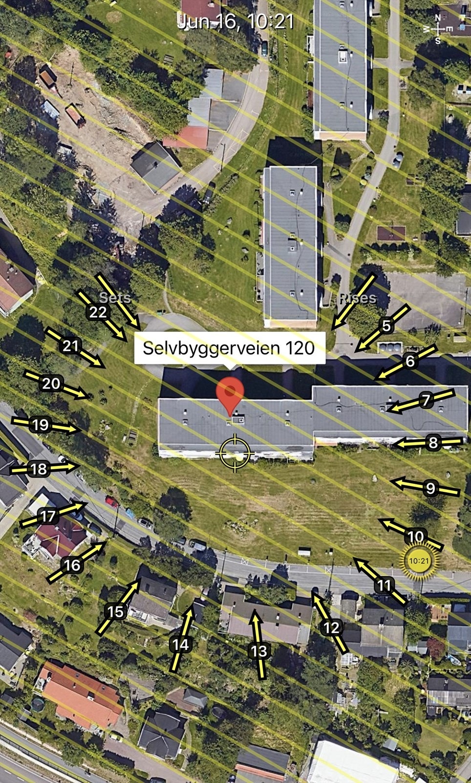 Solkart - illustrasjon Galleribilde