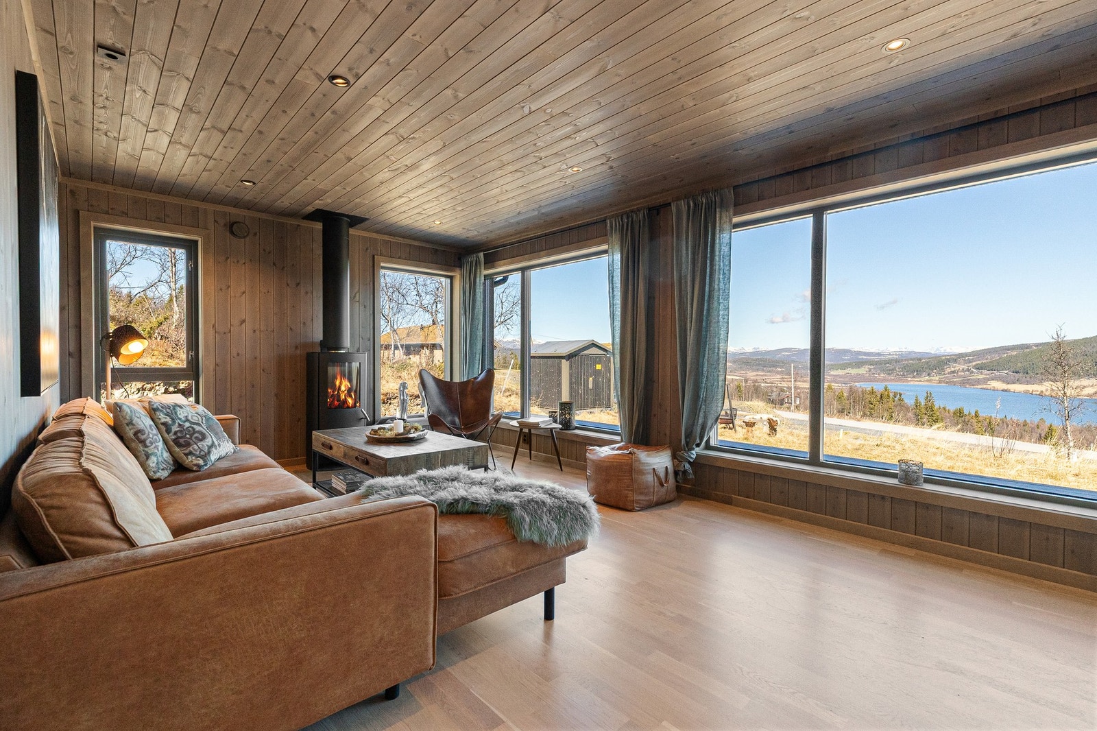 Hytta ligger sentralt på Vaset, tett inntil Skisenteret Galleribilde