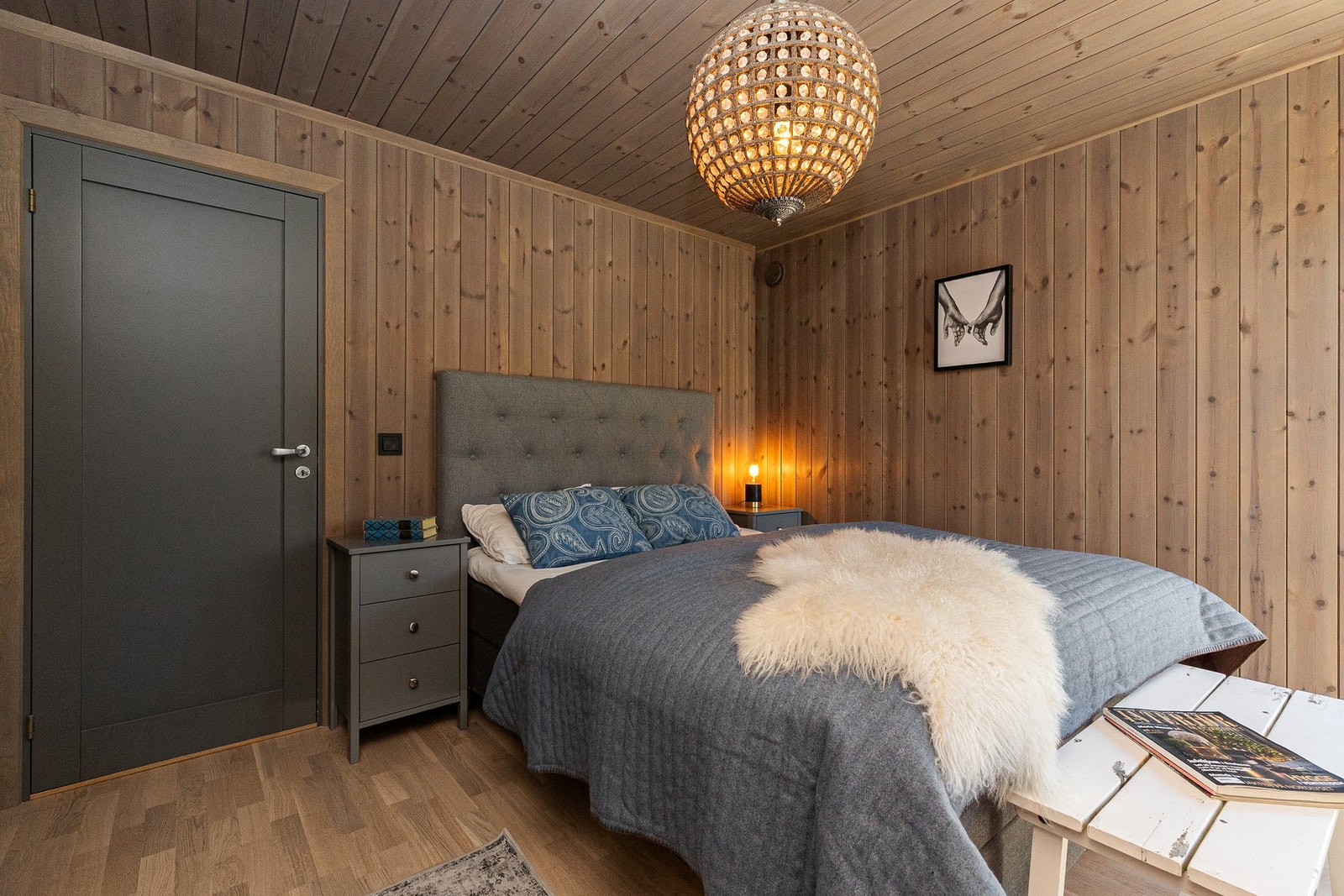 Hytta har 3 soverom Galleribilde