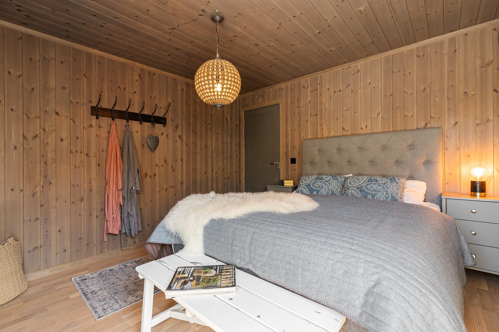 Hovedsoverom med dobbeltseng Galleribilde