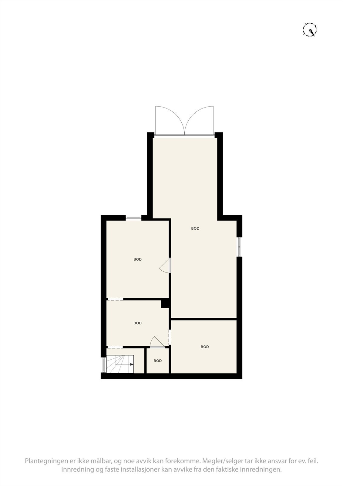 Plantegning kjeller Galleribilde