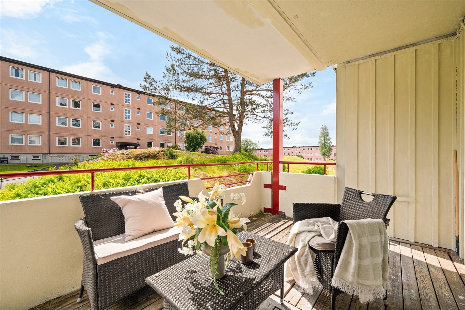 En romslig 4-roms leilighet sentralt i Fyllingsdalen. Galleribilde