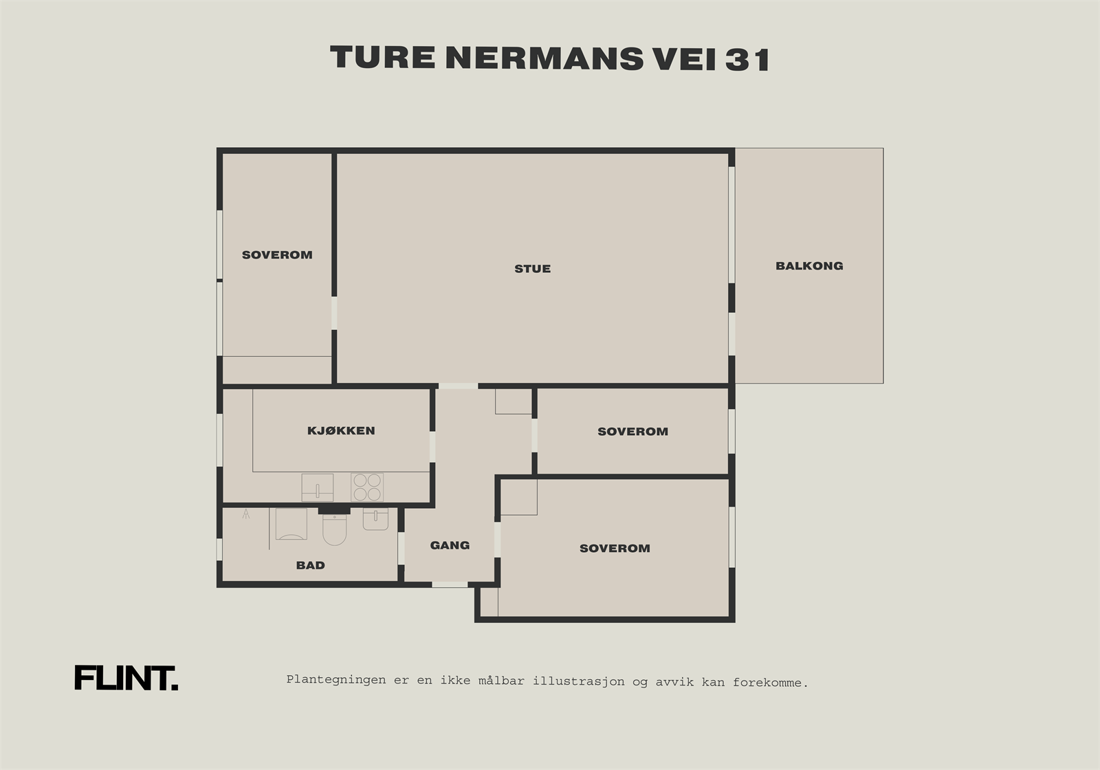 Plantegning. Galleribilde