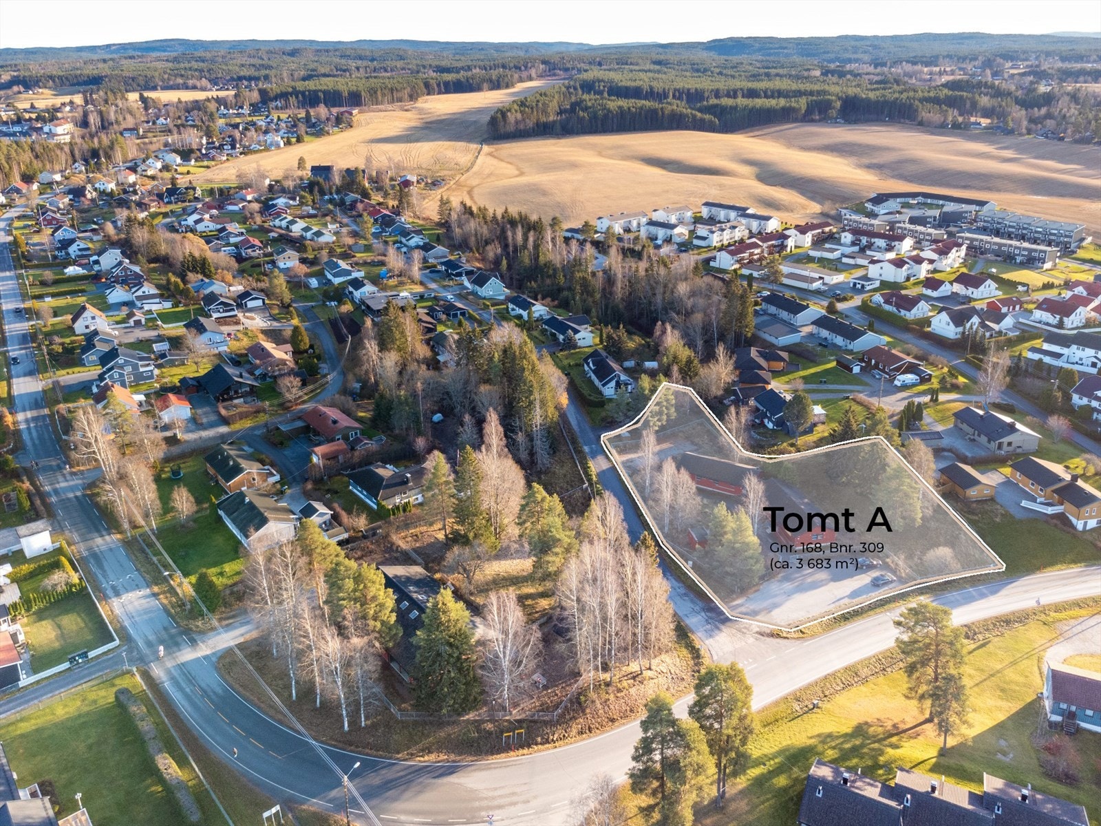 Velkommen til Skogrovegen 1A og 1B. Galleribilde