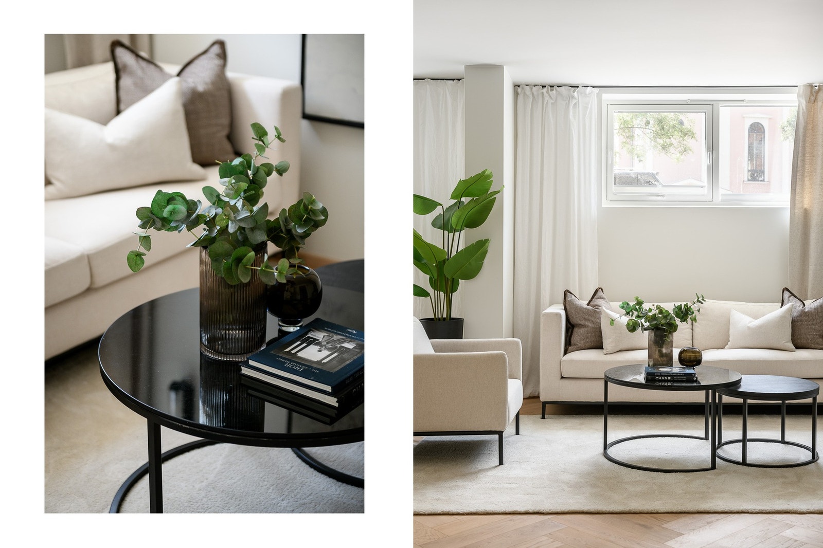 Leiligheten er lys og luftig med god plass til et sosialt liv. Galleribilde