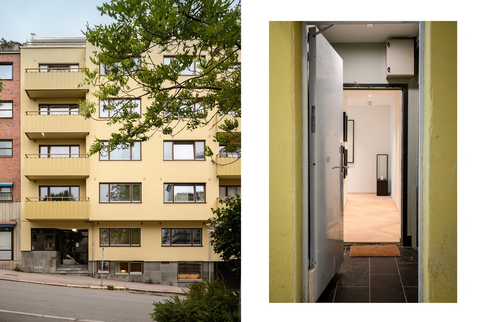 Fasade, tak og heisanlegg ble oppgradert i 2021 og det ble samtidig satt inn nye vinduer som er godt lydisolerte. Galleribilde