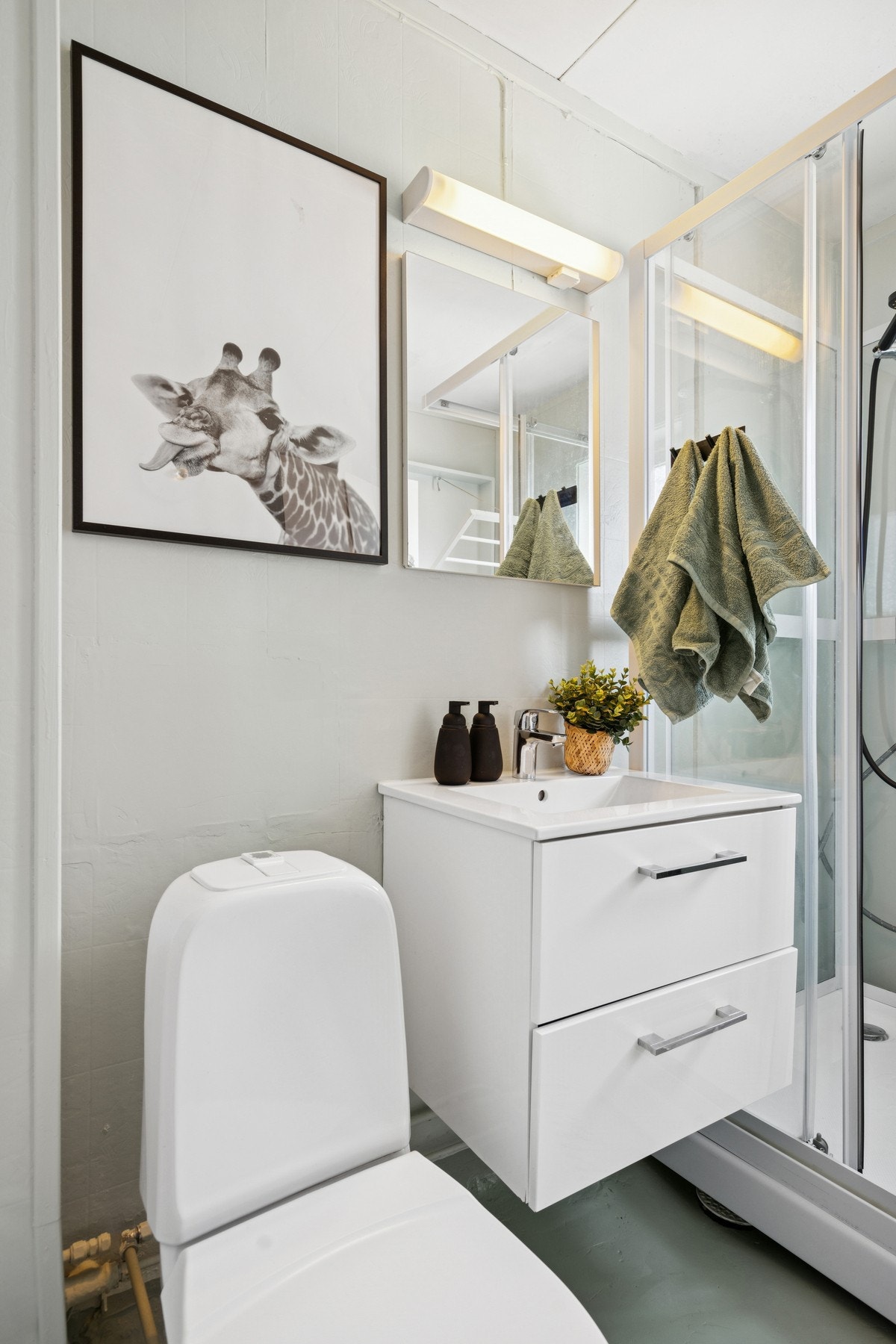 Badet i 1. etasje. Galleribilde