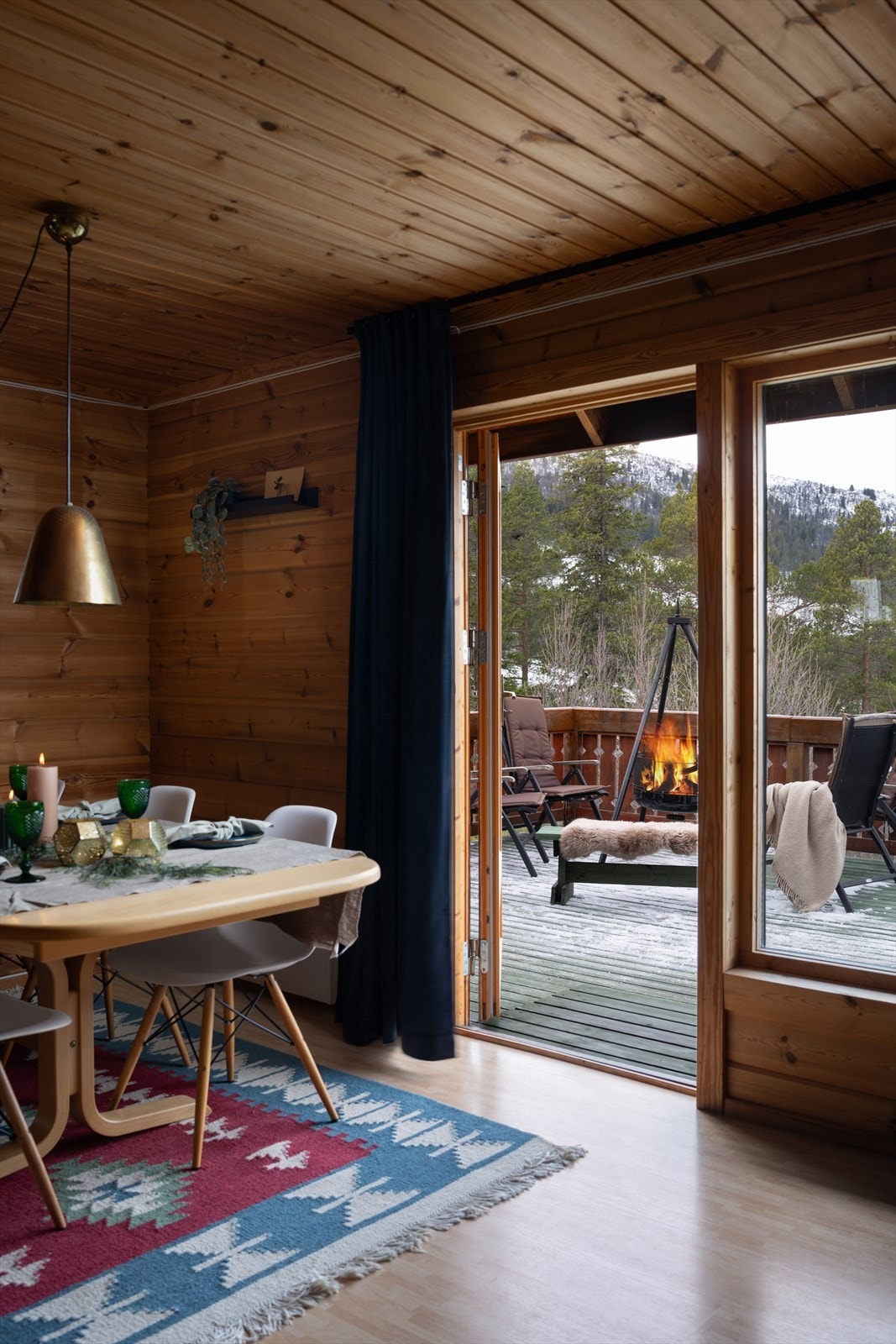 Utgang til terrasse Galleribilde