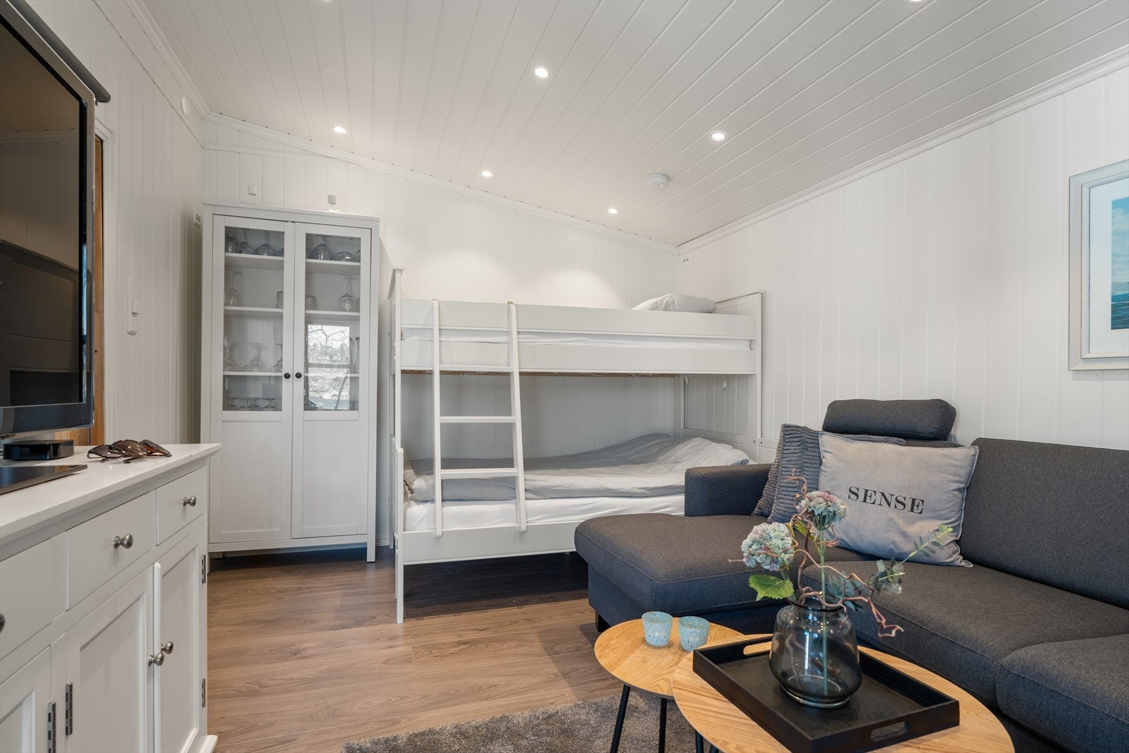 Innredet bod brukt som anneks Galleribilde