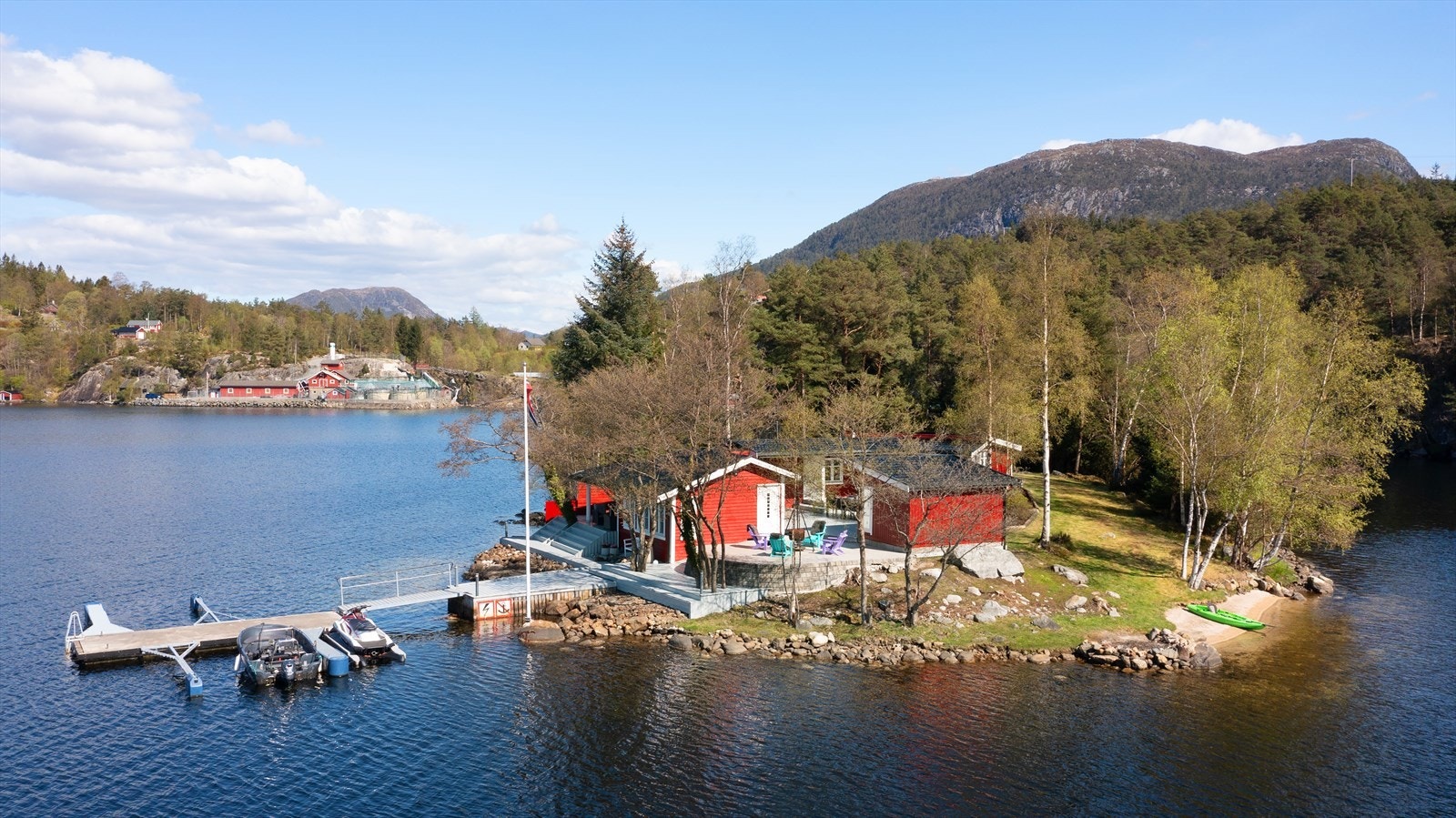 Eget ferieparadis i Skjoldafjorden Galleribilde