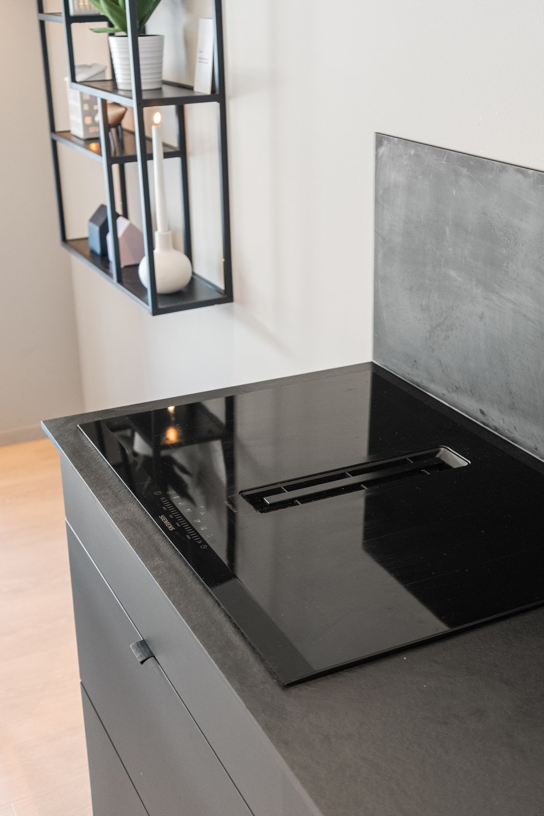 Siemens platetopp med innebygd ventilator Galleribilde