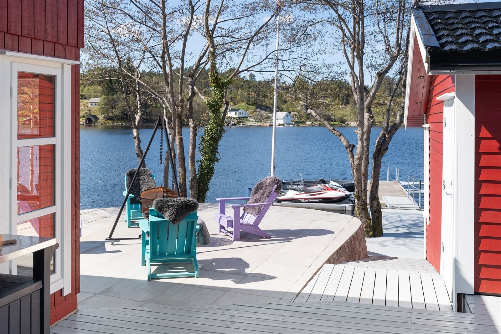 Solrike uteområder Galleribilde