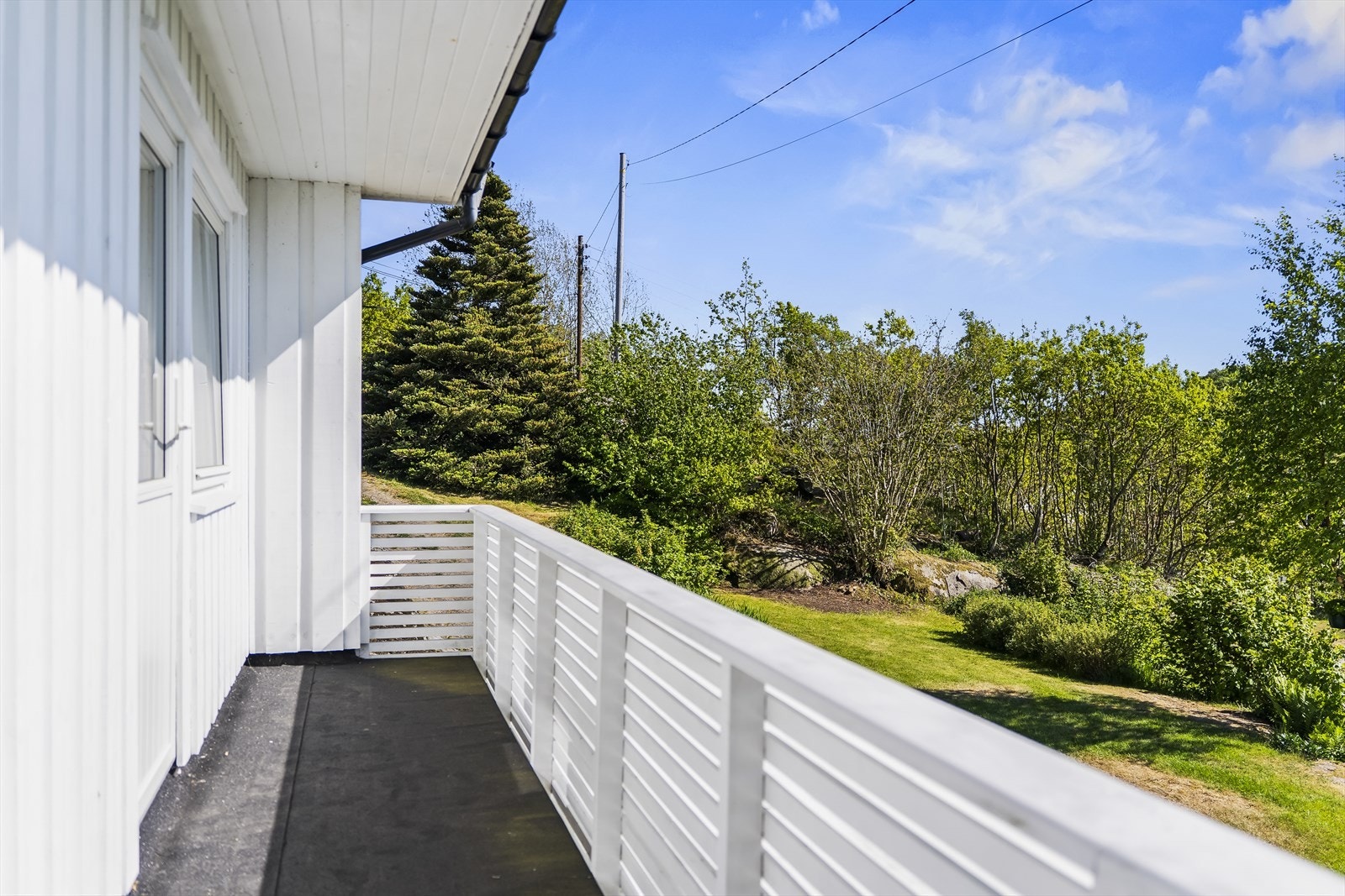 Praktisk luftebalkong - ny i 2019. Galleribilde