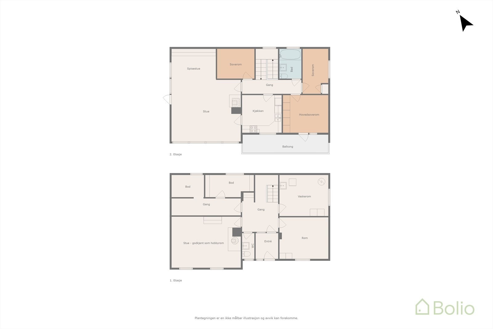 Plantegning Galleribilde