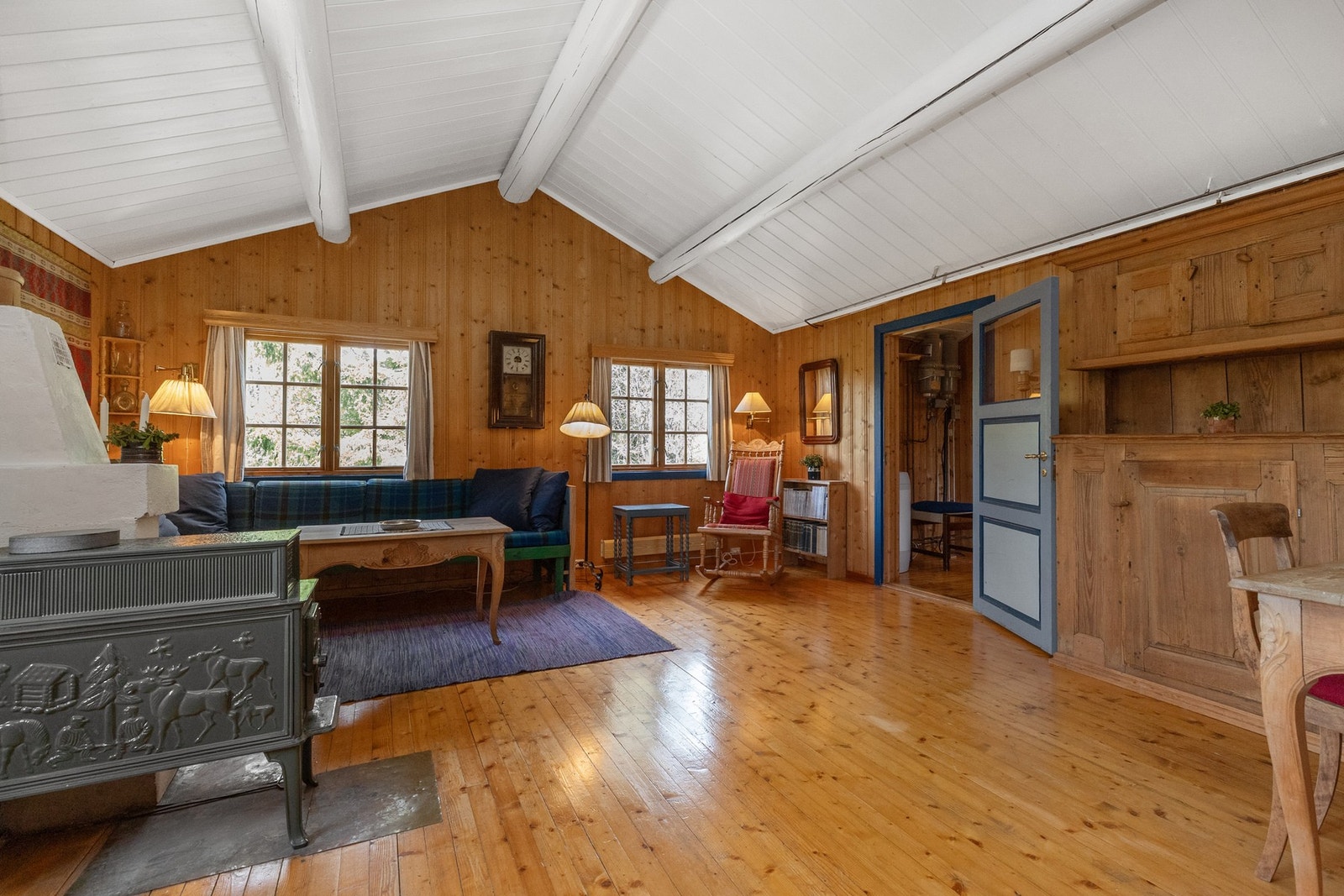 Takhøyden bidrar til en god romfølelse Galleribilde