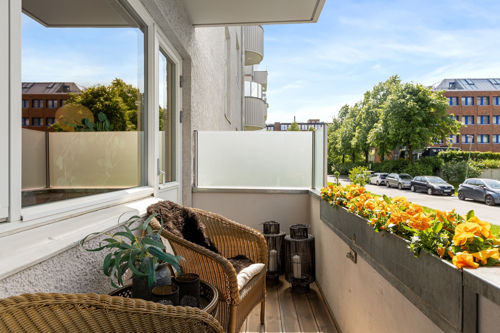 En lys og romslig 2-roms andelsleilighet med sentral, men skjermet beliggenhet på Majorstuen. Galleribilde