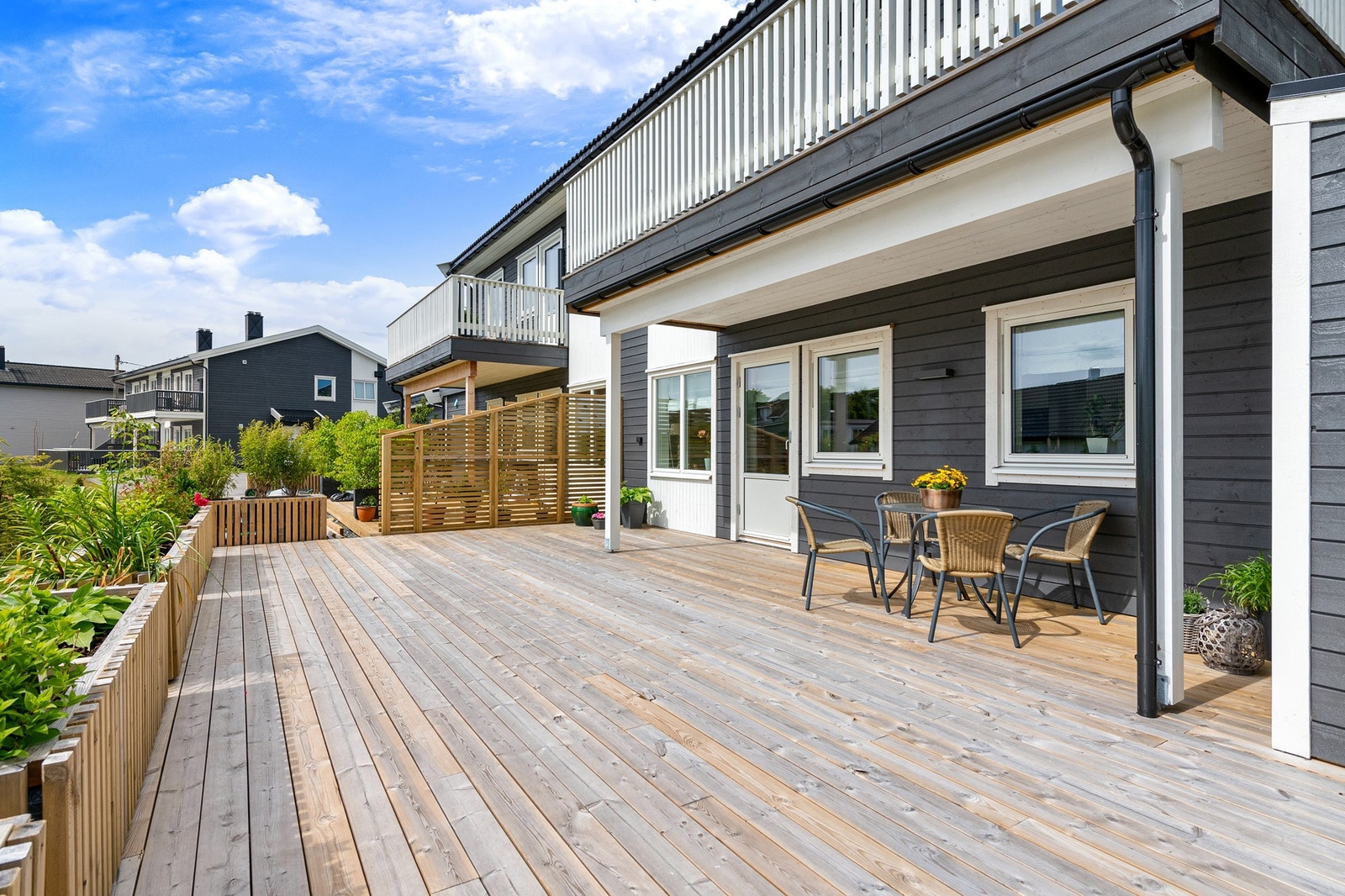 Stor terrasse på 53 kvm! Galleribilde