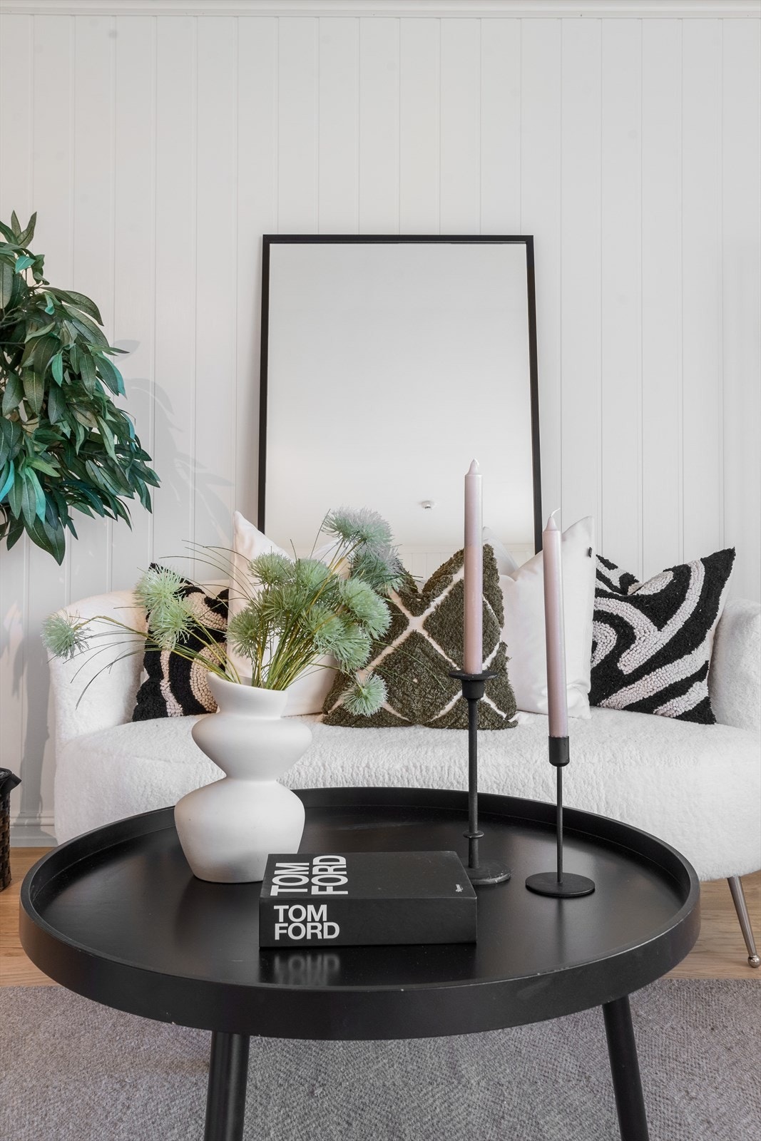 Detaljebilde stue. Galleribilde