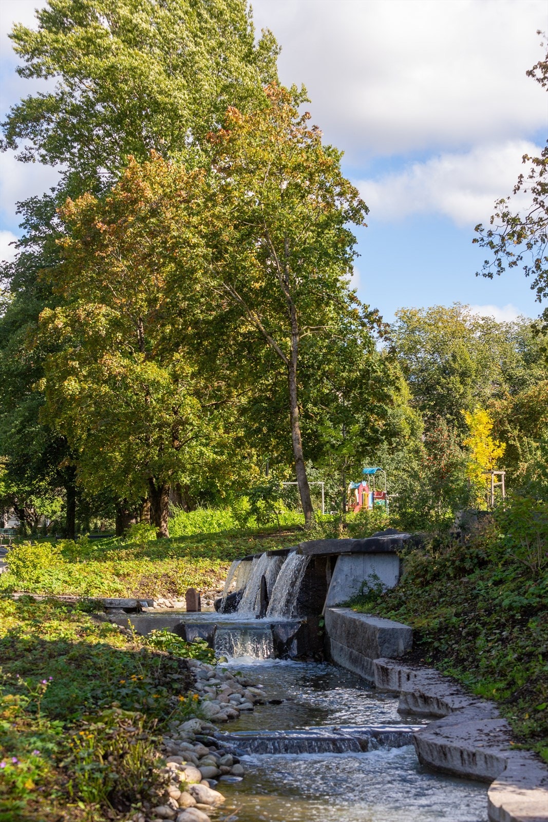 Klosterenga park er en av mange populære parker i området. Galleribilde