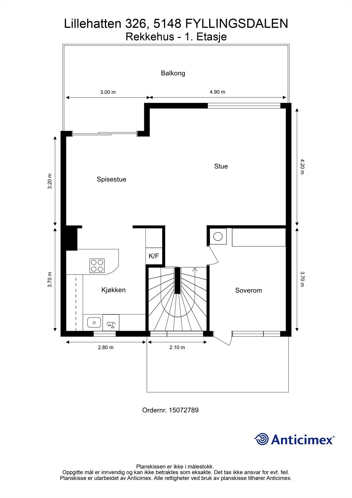 Plantegning - 1. Etasje Galleribilde