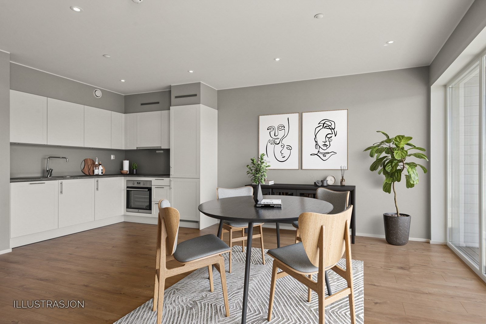 Digital styling Galleribilde