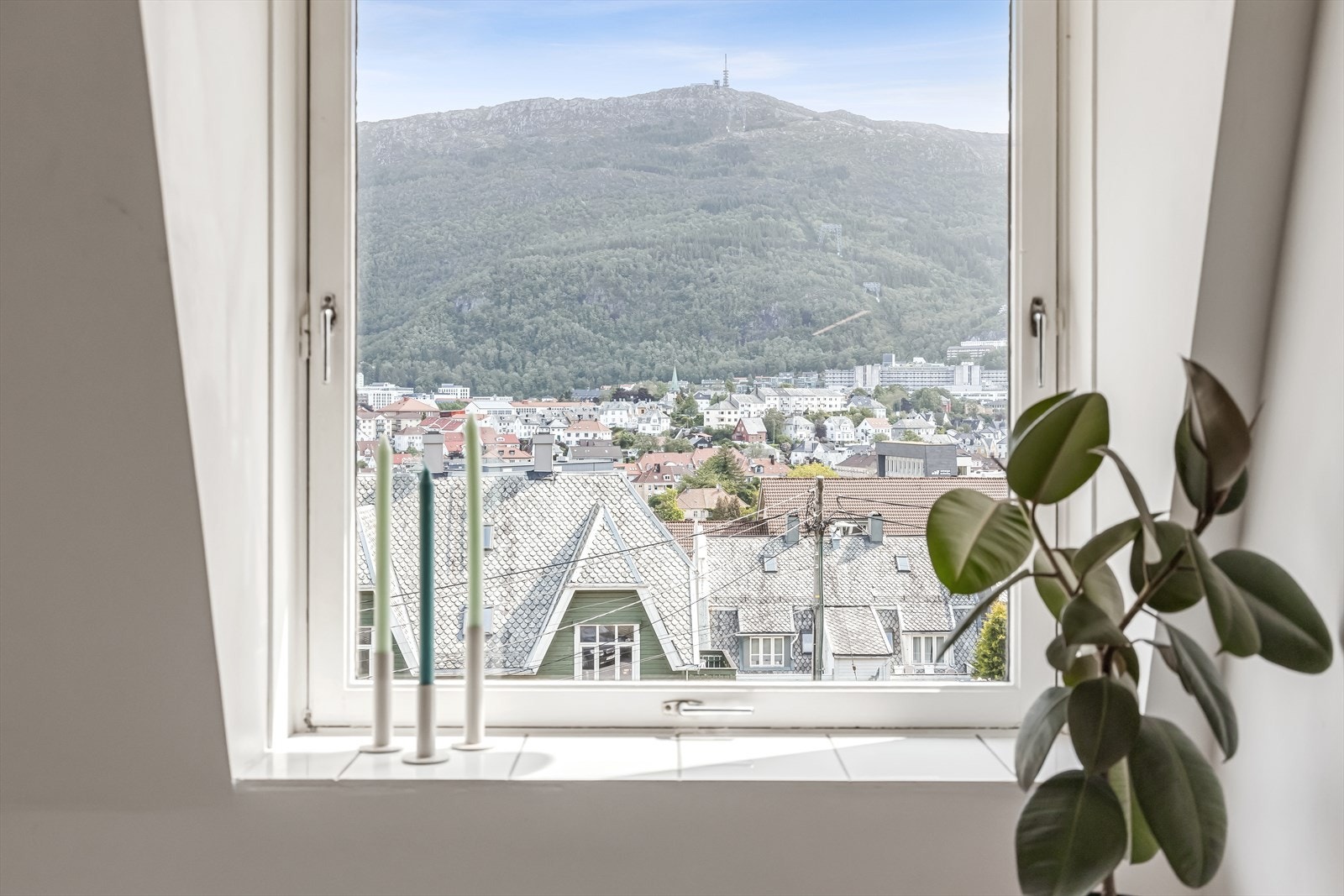 Utsikt fra stue Galleribilde