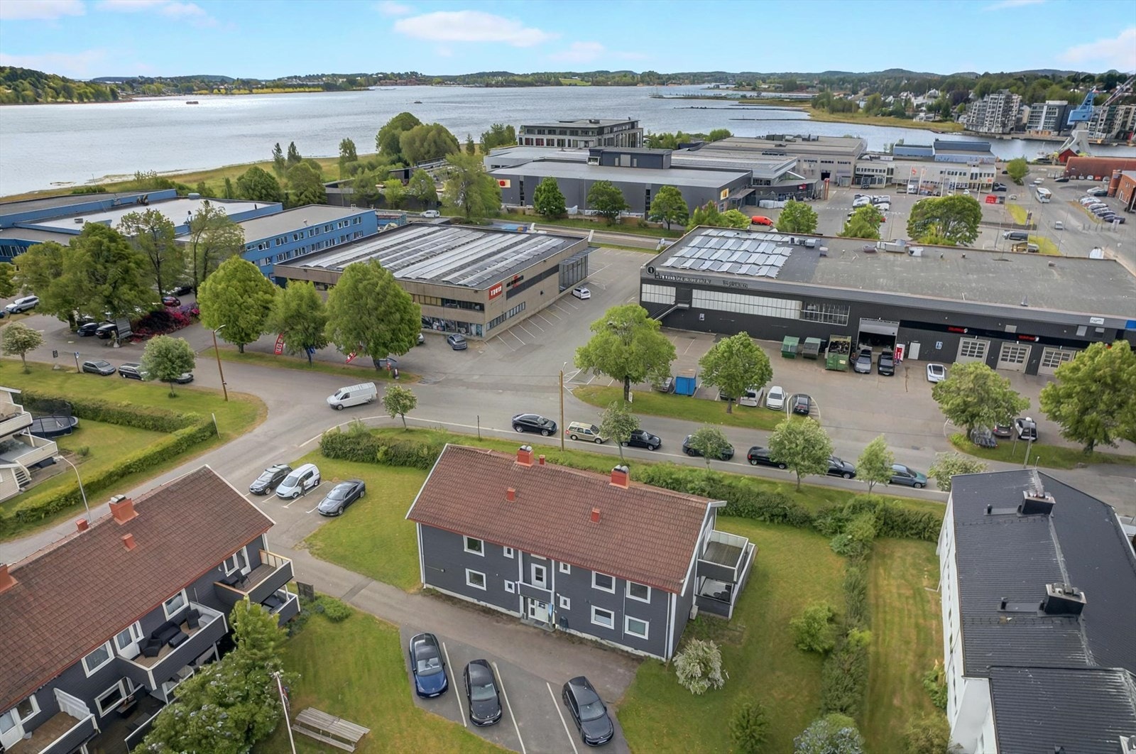 Eiendommen har en herlig beliggenhet på populære og bynære Træleborg. Galleribilde