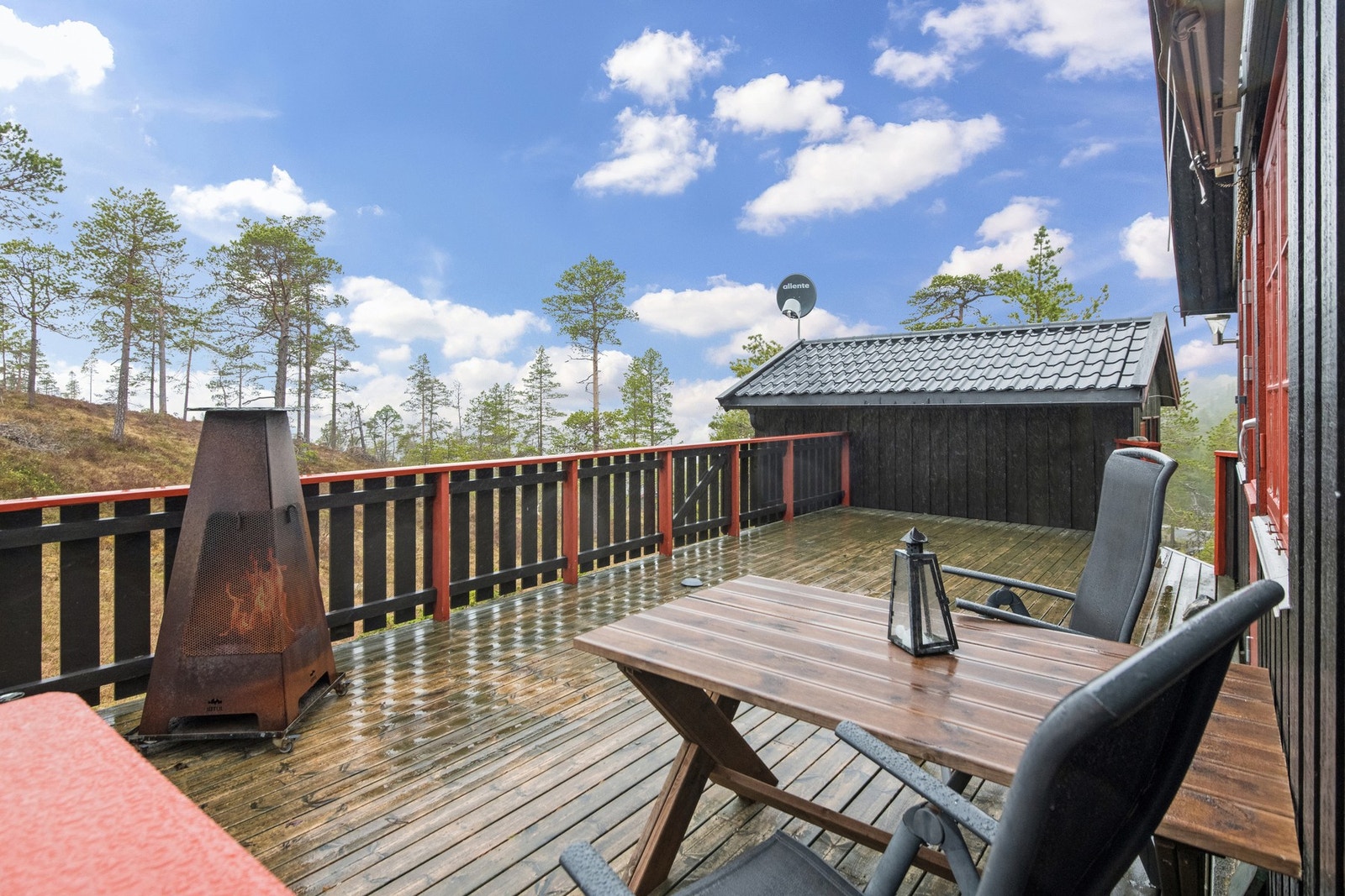 Her kan man nyte fine dager, sommer som vinter! Galleribilde