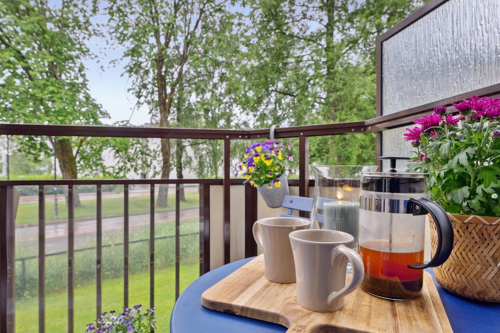 Her kan du nyte en god kopp kaffe. Galleribilde