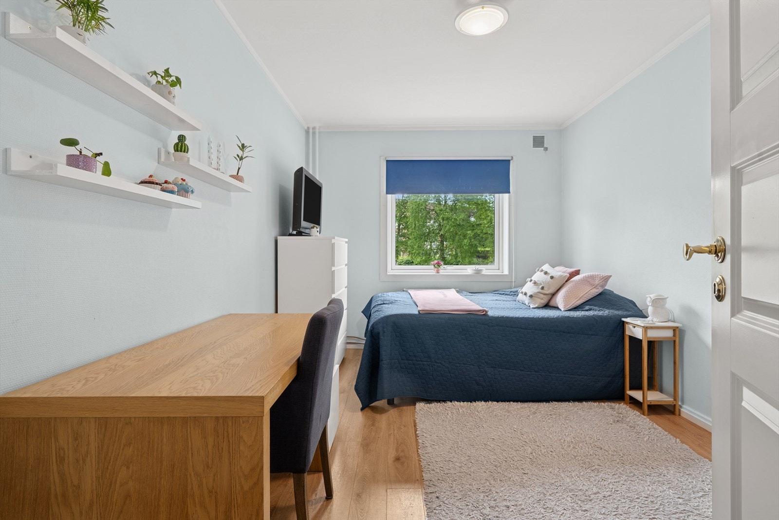 Leiligheten har to gode soverom. Galleribilde