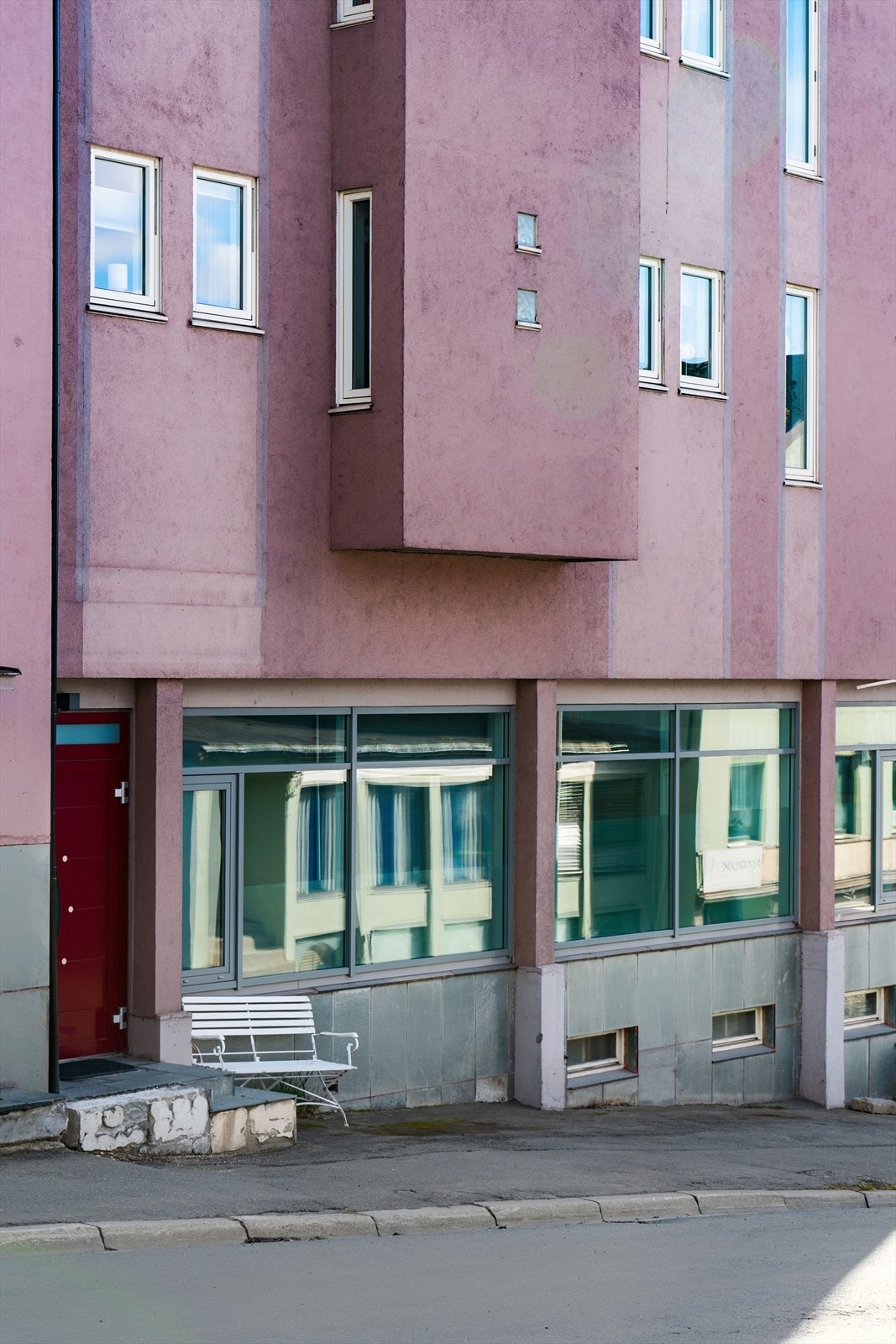 Inngang fra Mimerbakken Galleribilde