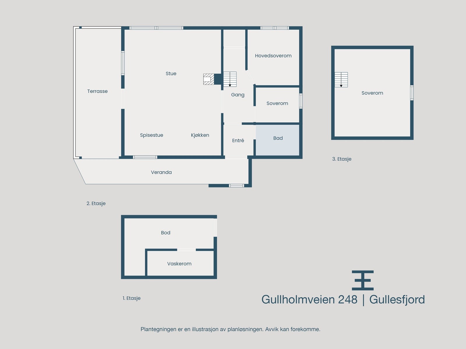 Plantegninger samlet Galleribilde