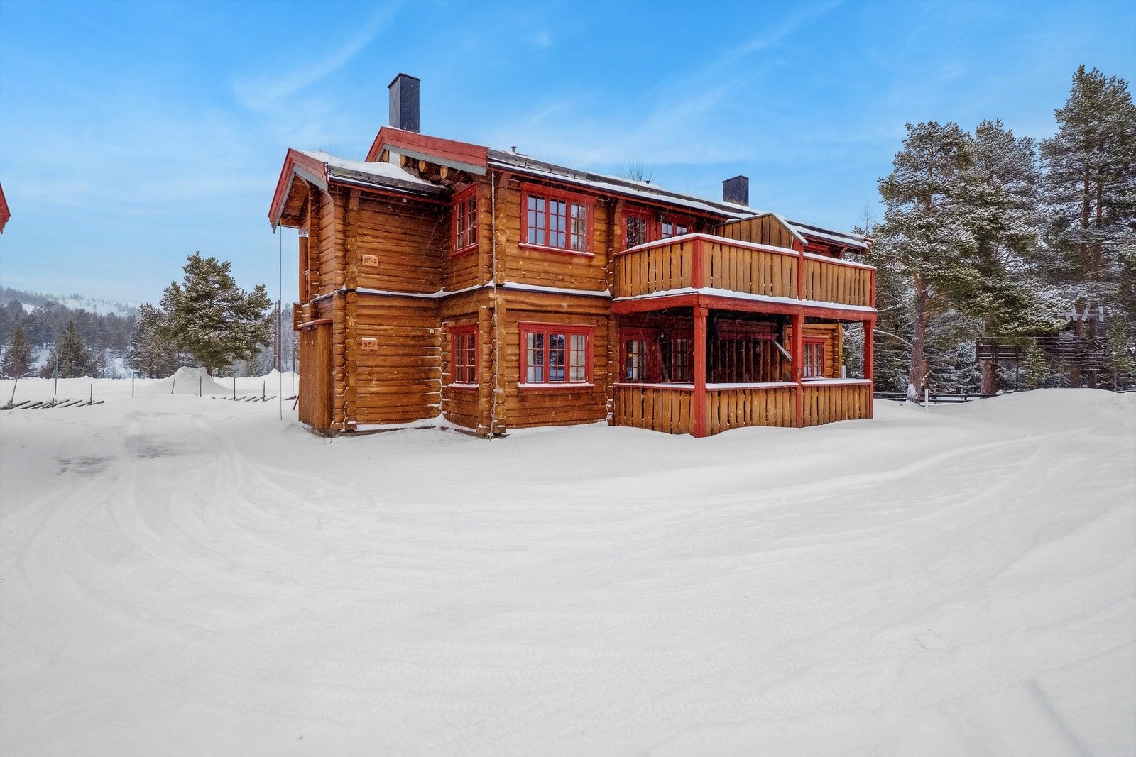 Firemannsbolig oppført i tømmerkonstruksjon i 2006 - Leiligheten ligger i 2. etasje Galleribilde