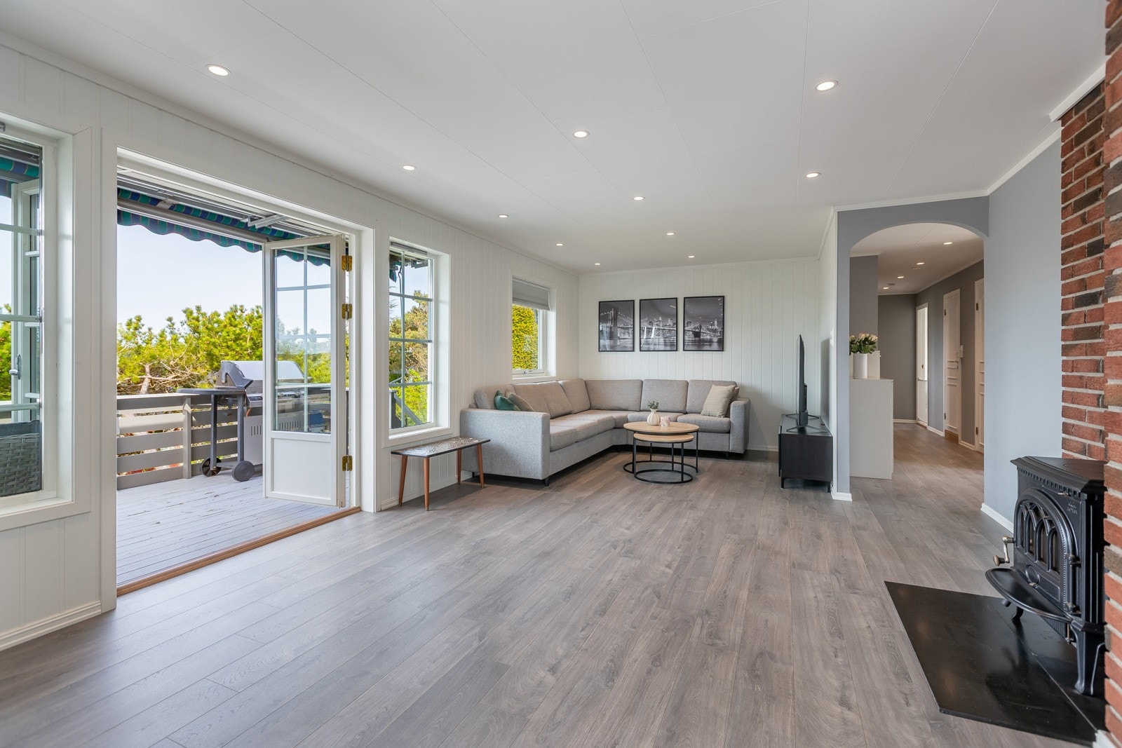 Vedovn og downlights Galleribilde