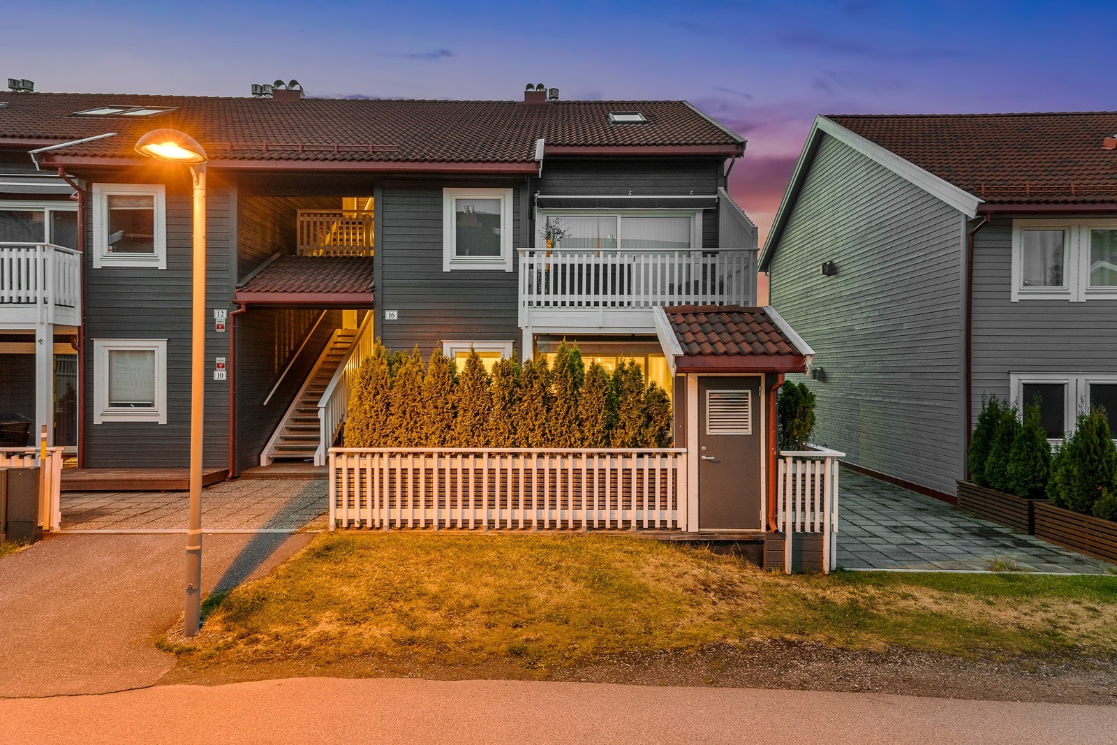 Leiligheten er godt skjermet med begrenset innsyn! Galleribilde