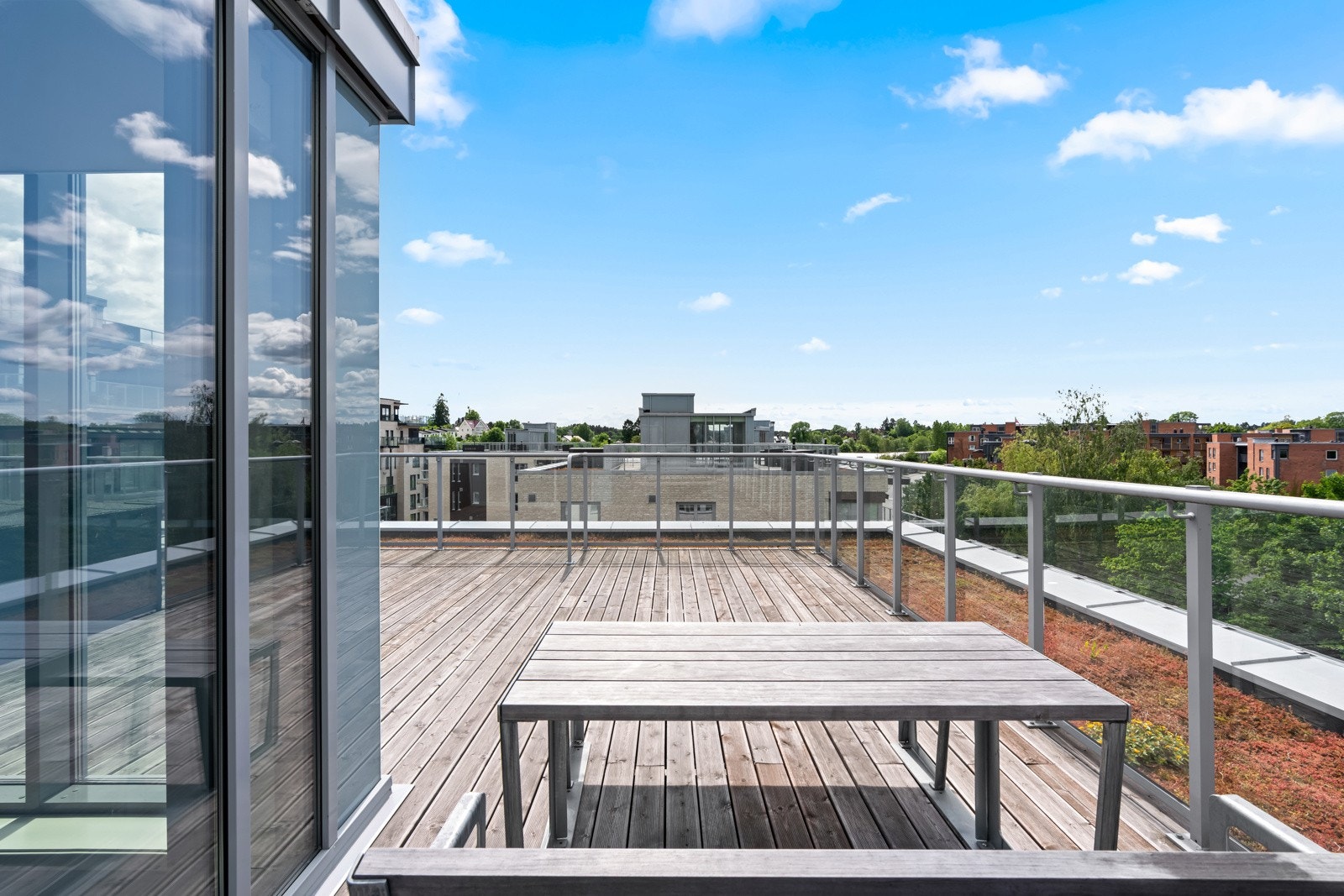 Felles takterrasse Galleribilde
