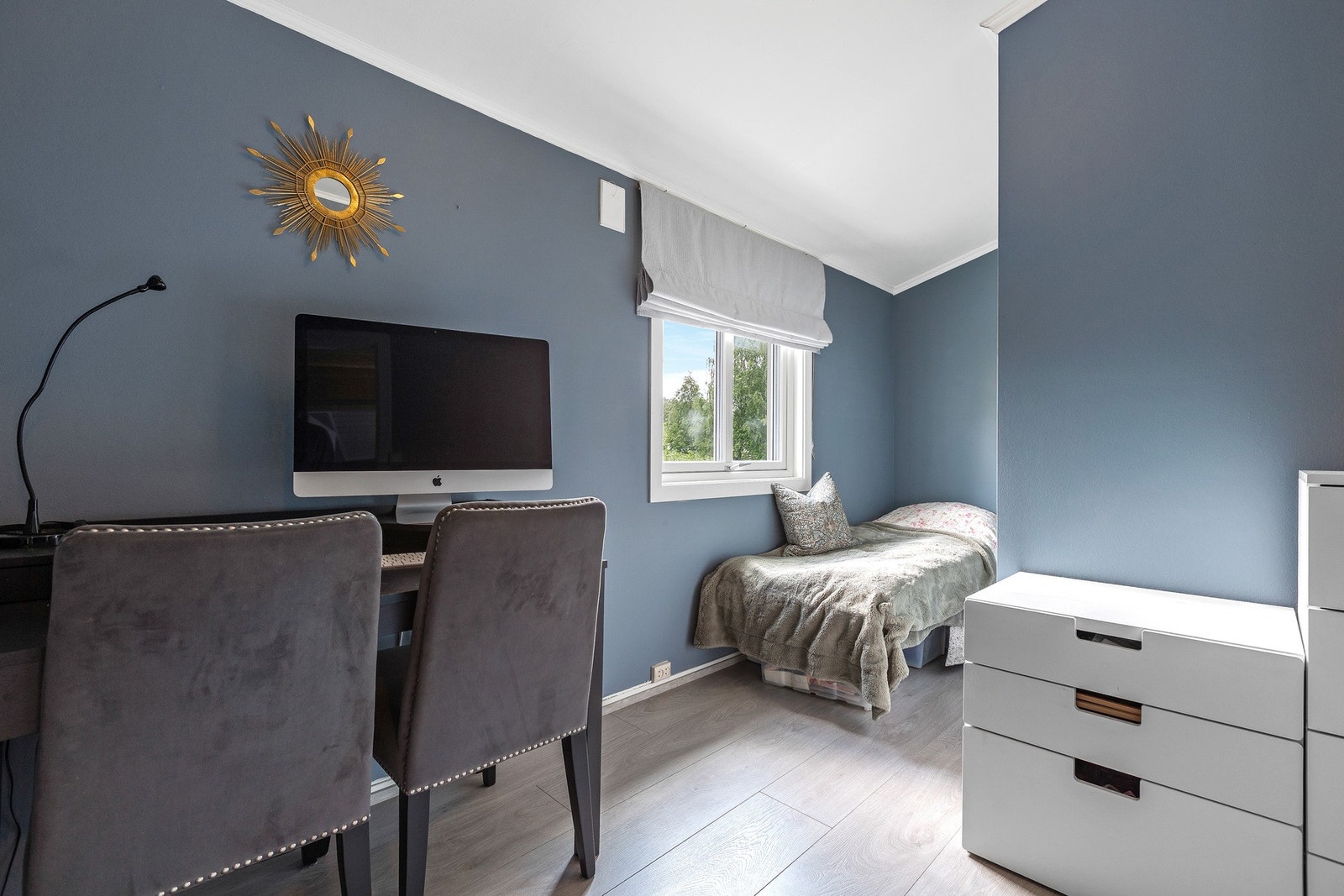 Koselig soverom i 2. etasje. Galleribilde