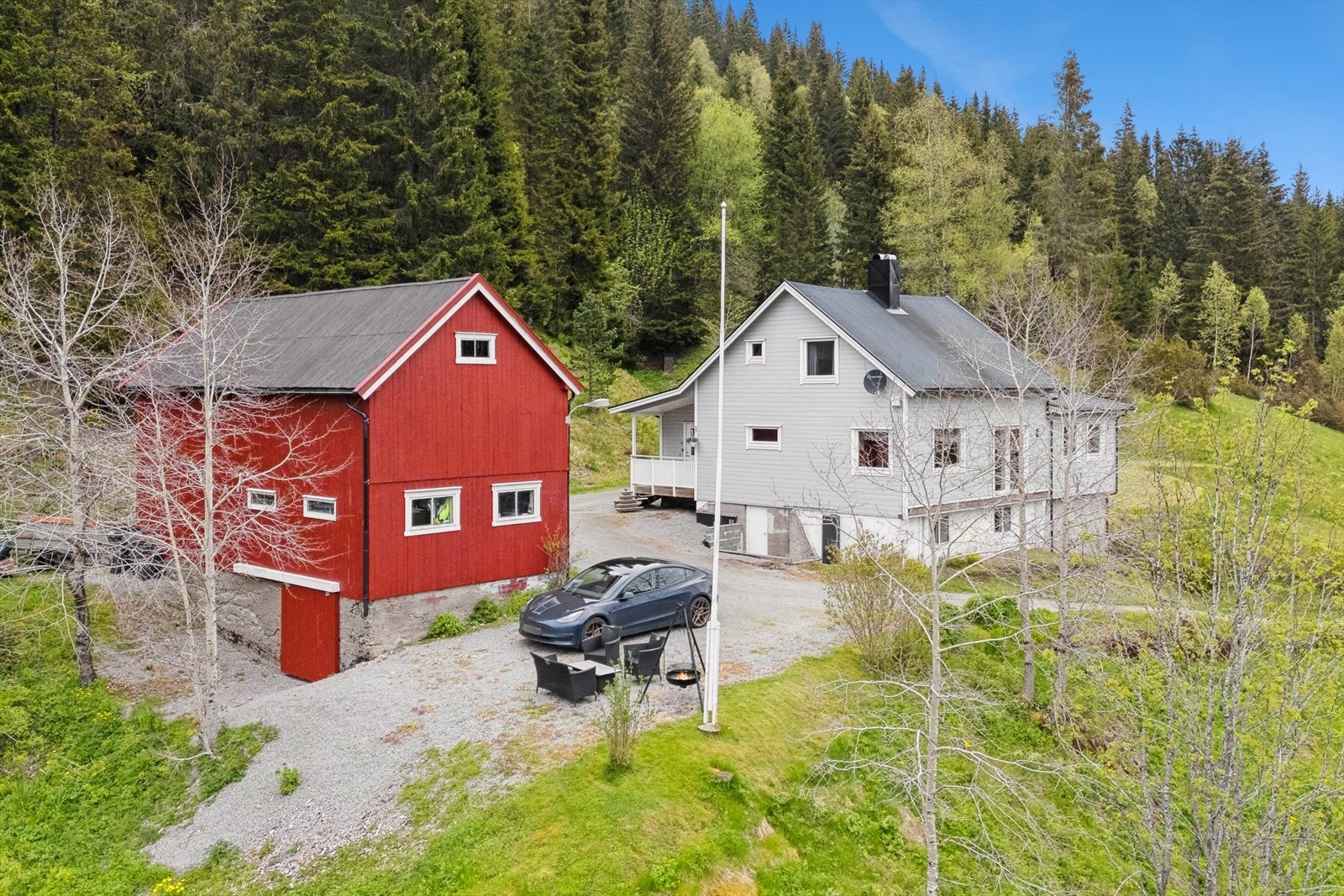 Lyst til å drive småbruk eller kanskje dyrke egne grønnsaker? Her har du muligheten! Galleribilde