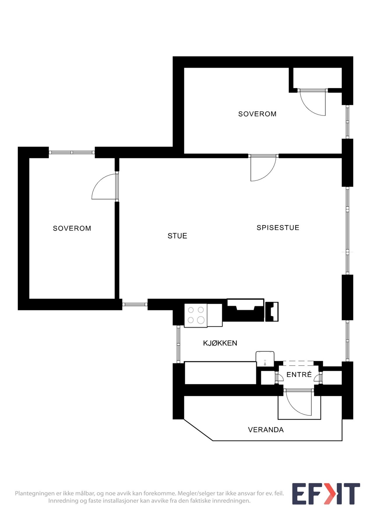 Plantegning. Galleribilde