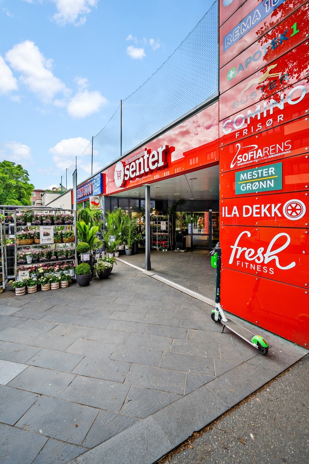 St. Hanshaugen senter. Galleribilde