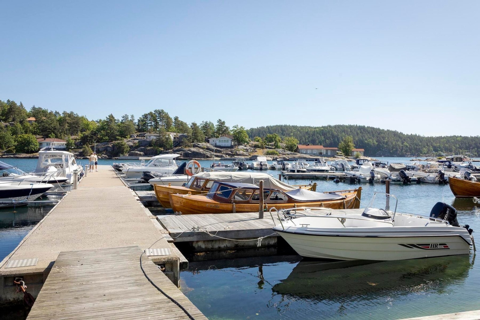 Fra båthavna hvor det er mulighet for leie av plass Galleribilde
