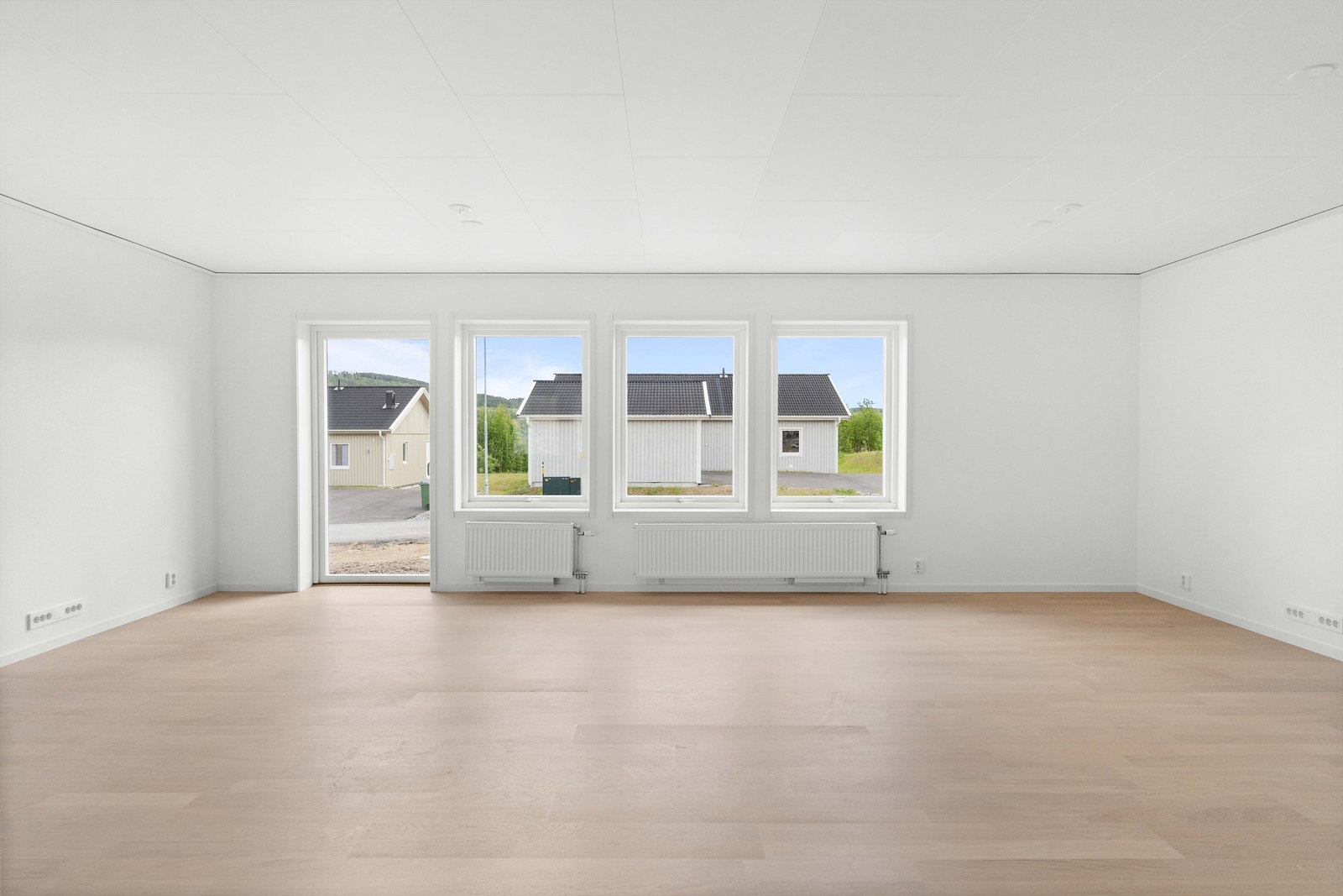 "Greta" er et funksjonelt hjem på 107 kvm med to romslige soverom, et stort bad og et praktisk vaskerom. Galleribilde