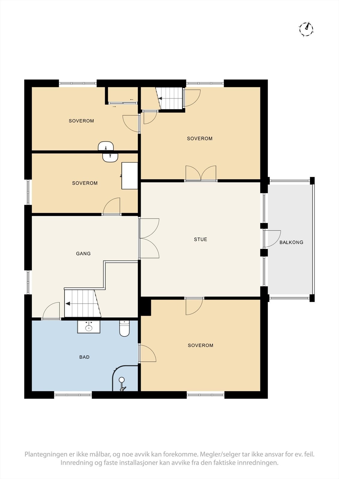 Plantegning 2.etasje. Galleribilde