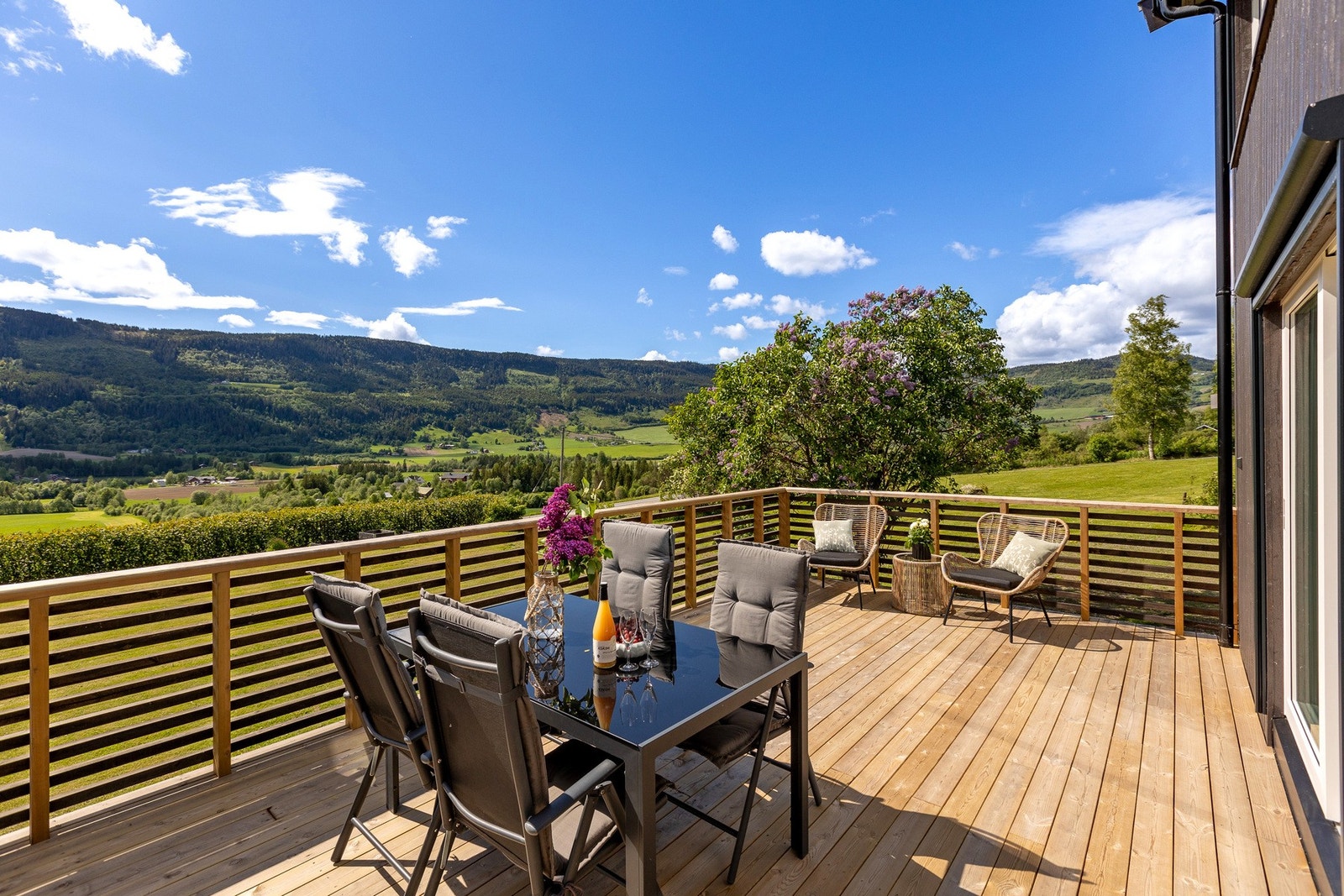 Fin utsikt utover Østre Gausdal Galleribilde